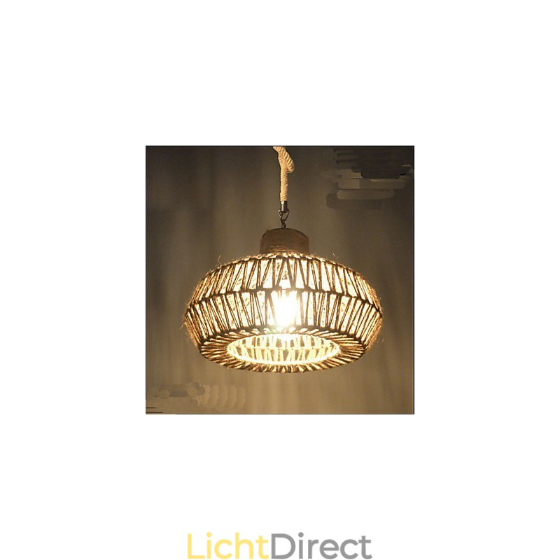 Vintage handgemaakte kunstwerken creatieve kroonluchterlamp.