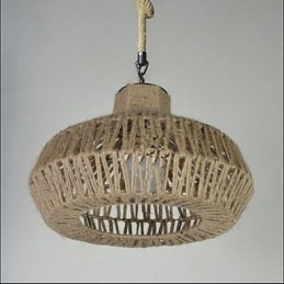 Vintage handgemaakte kunstwerken creatieve kroonluchterlamp.