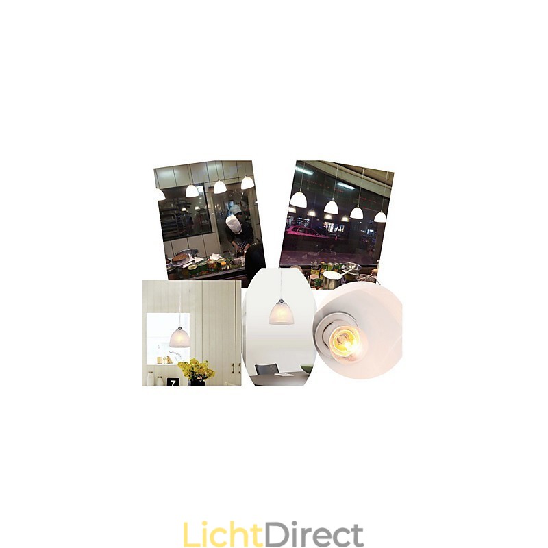 Moderne eigentijdse komvormige hanglamp