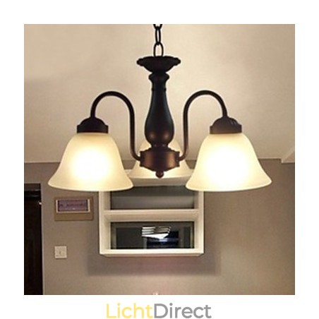 Traditionele klassieke metalen hanglamp