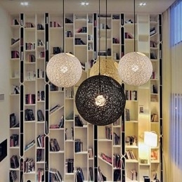 CreatiefAmerikaans Landelijk Creatief Cany Art Kleur Hanglamp En Bolvormige Lamp Licht