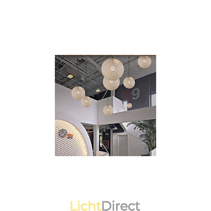 CreatiefAmerikaans Landelijk Creatief Cany Art Kleur Hanglamp En Bolvormige Lamp Licht
