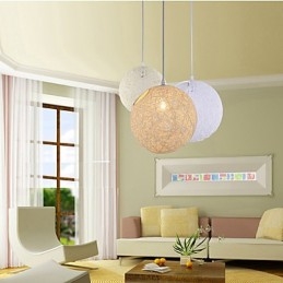 CreatiefAmerikaans Landelijk Creatief Cany Art Kleur Hanglamp En Bolvormige Lamp Licht