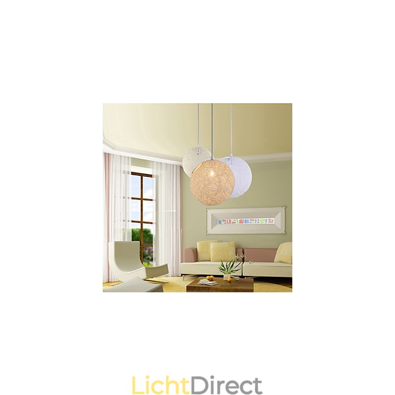CreatiefAmerikaans Landelijk Creatief Cany Art Kleur Hanglamp En Bolvormige Lamp Licht