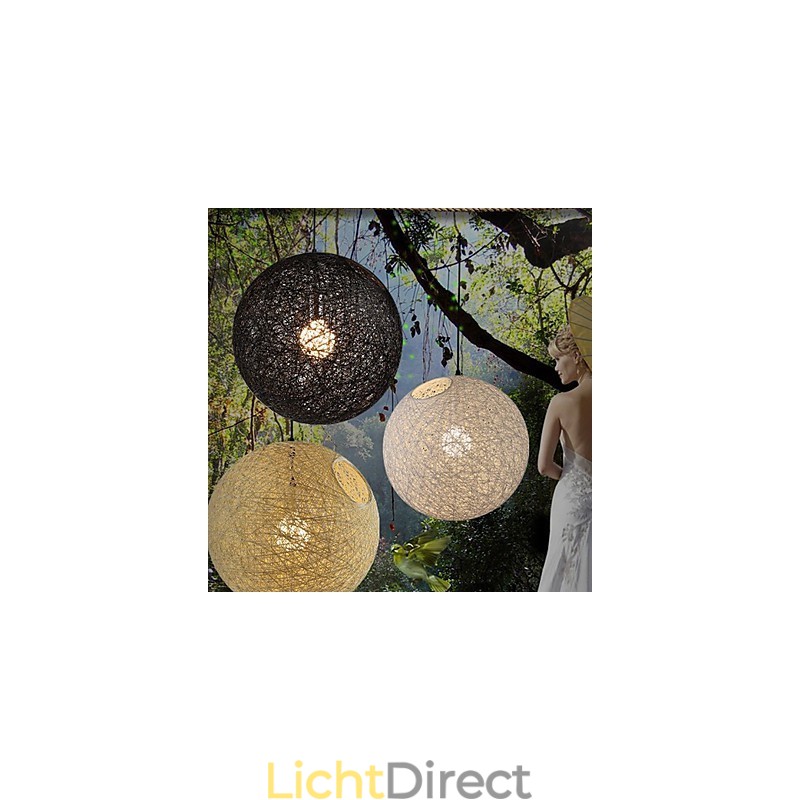CreatiefAmerikaans Landelijk Creatief Cany Art Kleur Hanglamp En Bolvormige Lamp Licht
