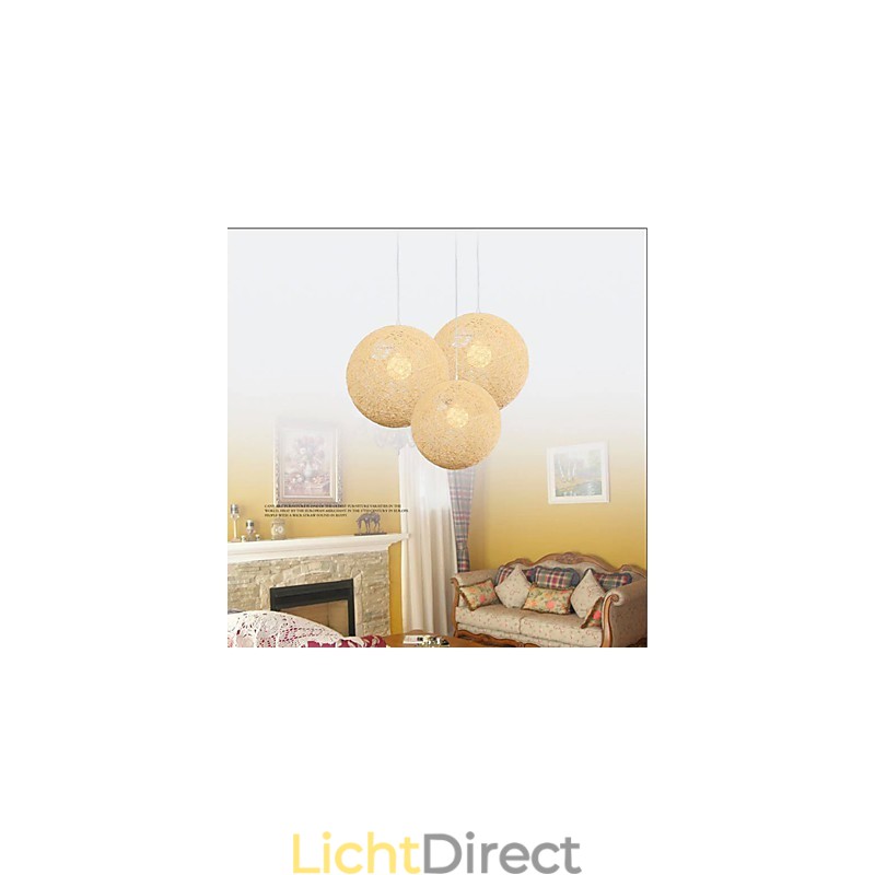 CreatiefAmerikaans Landelijk Creatief Cany Art Kleur Hanglamp En Bolvormige Lamp Licht