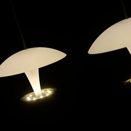 Moderne schilderij metalen hanglamp