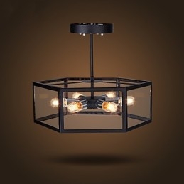 Glazen kroonluchter Modern minimalistisch Mediterraans Café Nordic lampen Kroonluchter