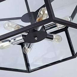 Glazen kroonluchter Modern minimalistisch Mediterraans Café Nordic lampen Kroonluchter
