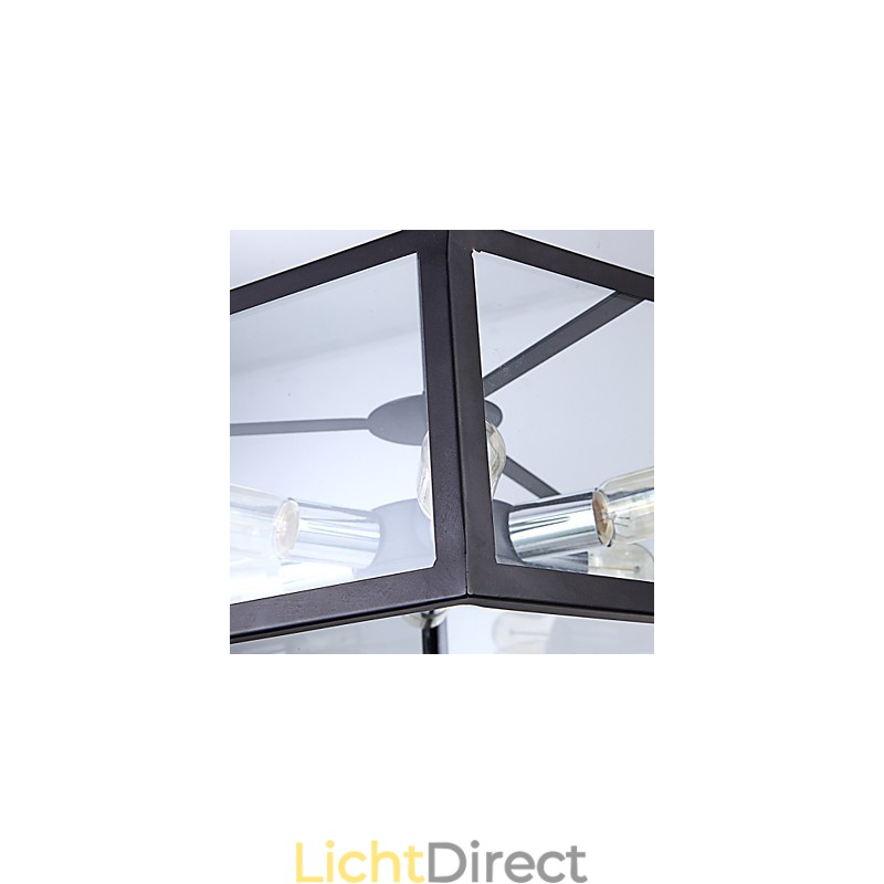 Glazen kroonluchter Modern minimalistisch Mediterraans Café Nordic lampen Kroonluchter