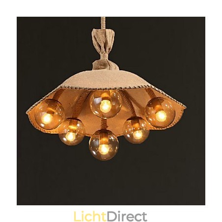 Landelijke Schilderij Metalen Kroonluchter Hanglamp Slaapkamer Landelijke Schilderij Metalen Kroonluchter Hanglamp Slaapkamer