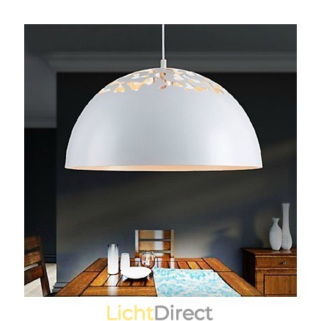 Vintage Stijl Minimalistische 1 Lichts Hanglamp met Gesneden Kap Hanglamp Vintage Stijl Minimalistische 1 Lichts Hanglamp met Gesneden Kap Hanglamp
