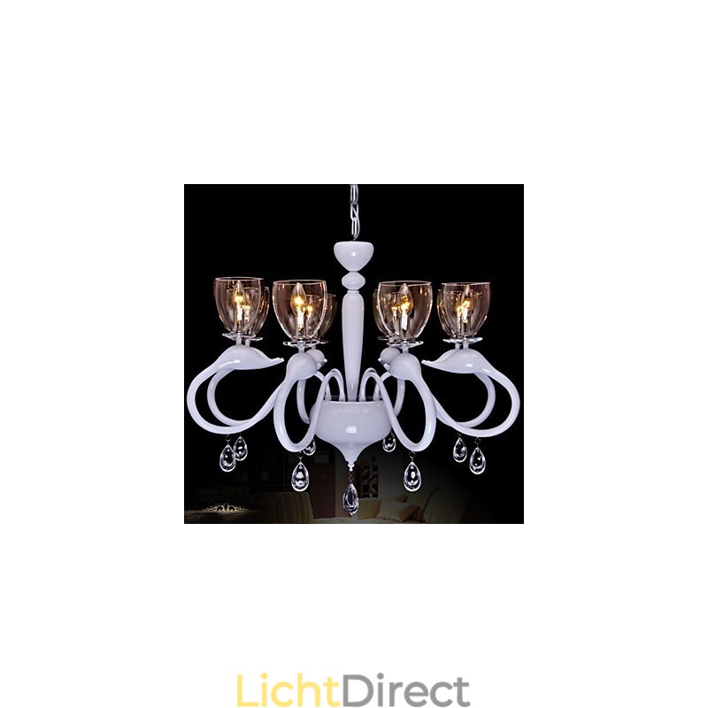 Europese stijl kristallen hanglamp individualiteit creatieve zwaan