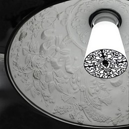 Moderne, eigentijdse schilderijhars hanglamp