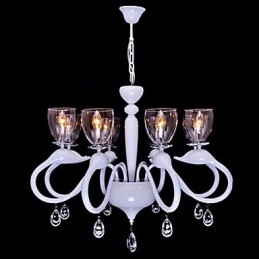 Europese stijl kristallen hanglamp individualiteit creatieve zwaan