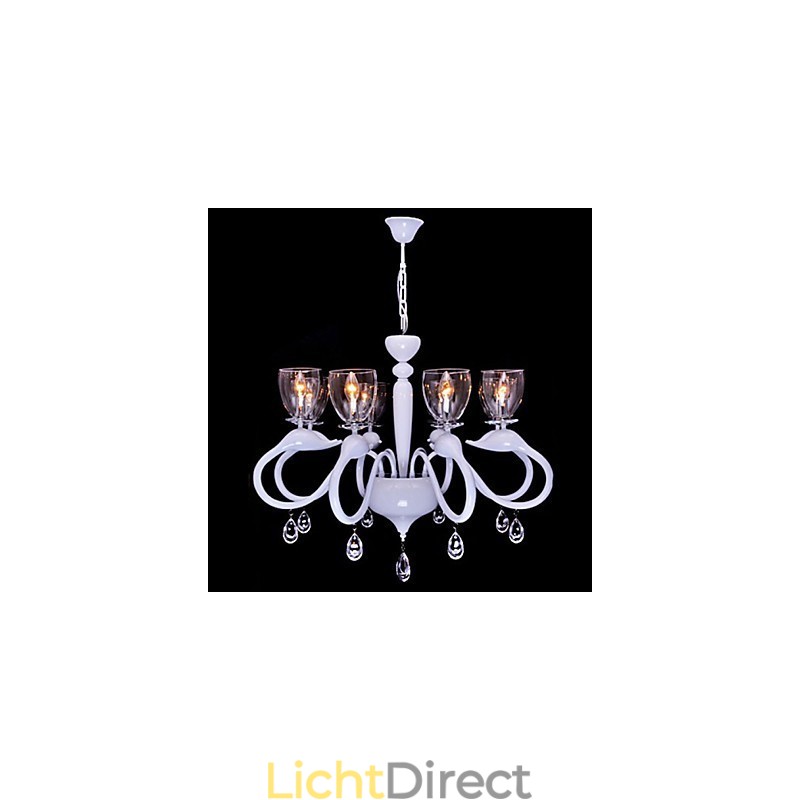 Europese stijl kristallen hanglamp individualiteit creatieve zwaan