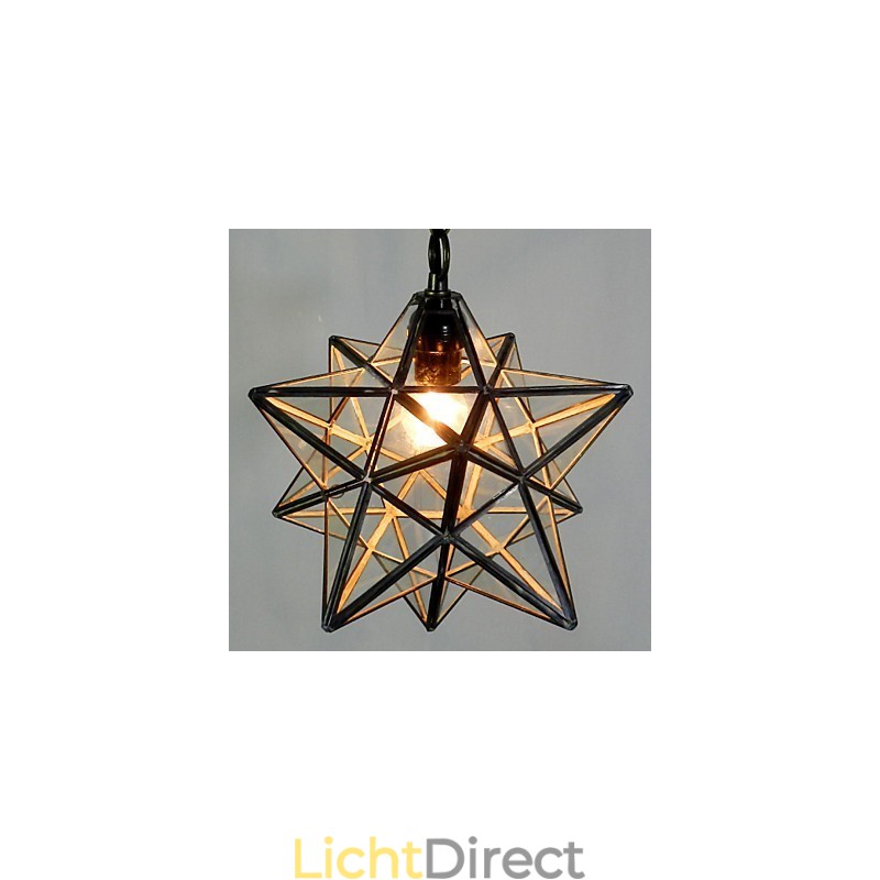 De Pentagon Star Light gecontracteerde en hedendaagse kroonluchterlamp