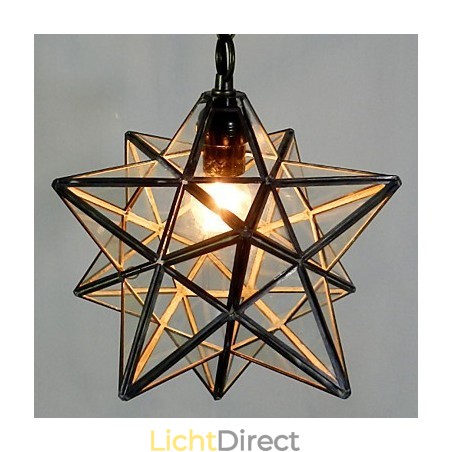 De Pentagon Star Light gecontracteerde en hedendaagse kroonluchterlamp