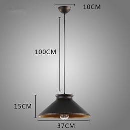Retro Designers Metalen Hanglamp