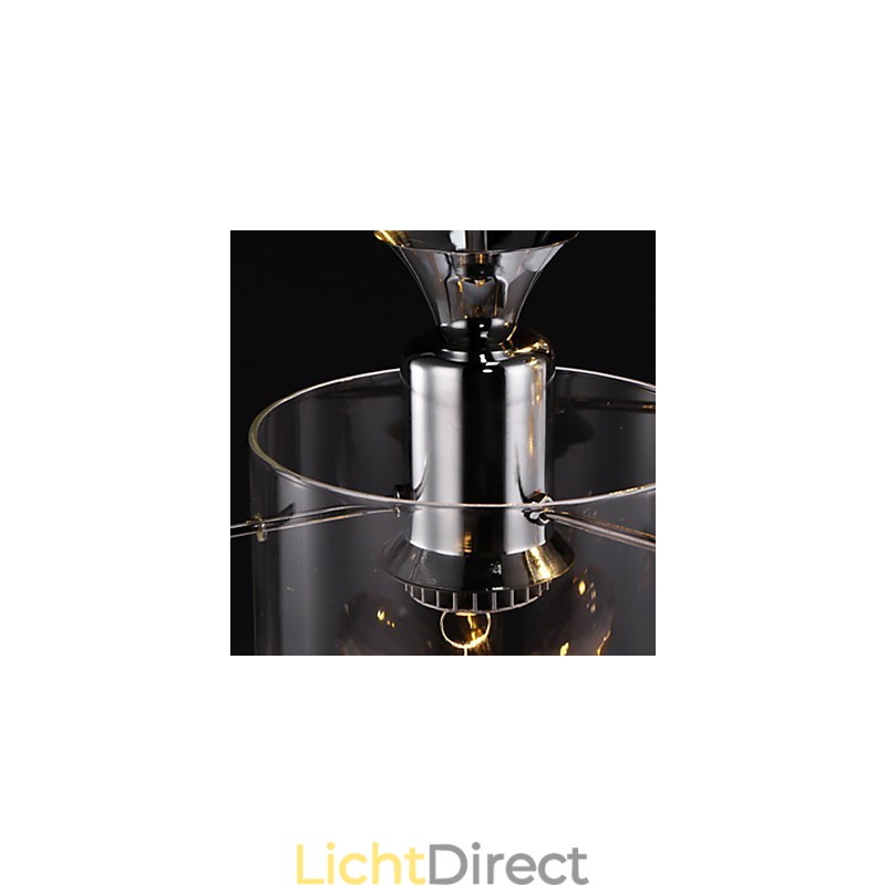 Moderne eigentijdse kristal andere glazen hanglamp