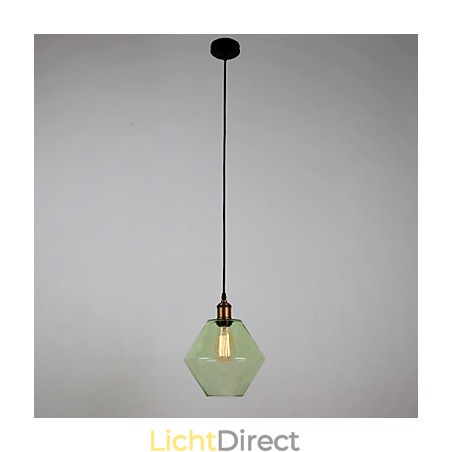 Glazen 1-lichts artistieke minimalistische hanglamp