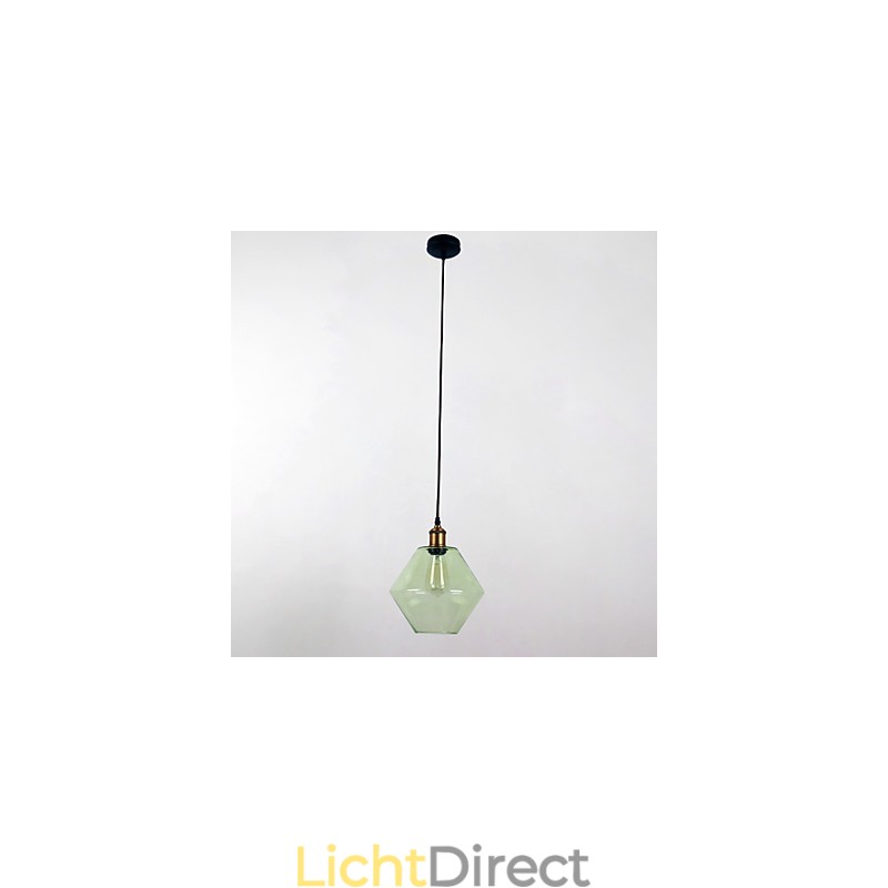 Glazen 1-lichts artistieke minimalistische hanglamp