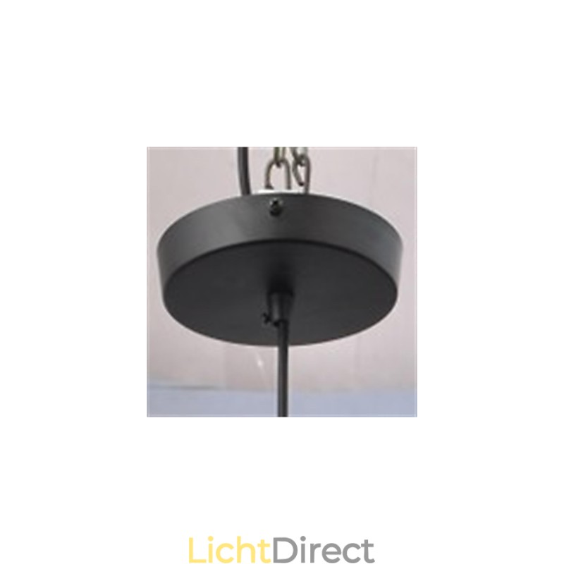 Amerikaanse retro minimalistische enkelvoudige glazen kroonluchter