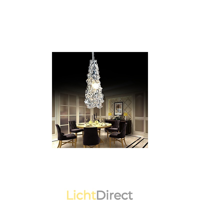 Tradition Classic Transparant glas 1 lichts kroonluchter