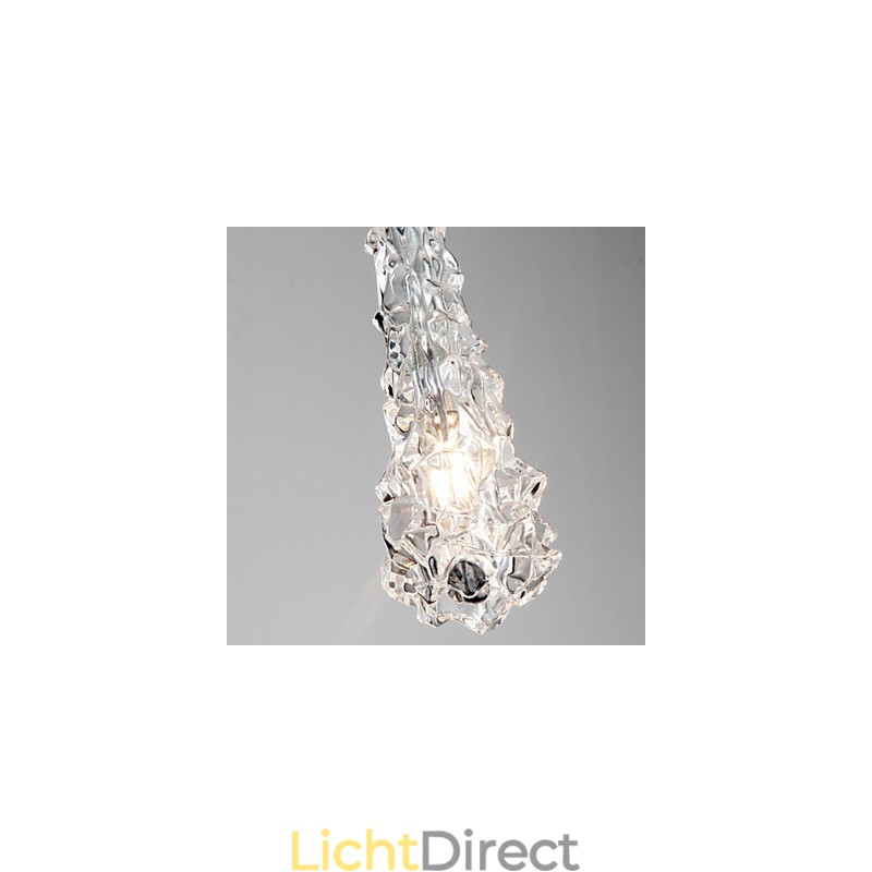 Tradition Classic Transparant glas 1 lichts kroonluchter