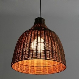 Landelijke Stijl Cany Art Creatief Handgemaakt Door De Riet Maakt Droplight Lamp