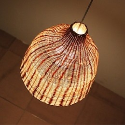 Landelijke Stijl Cany Art Creatief Handgemaakt Door De Riet Maakt Droplight Lamp