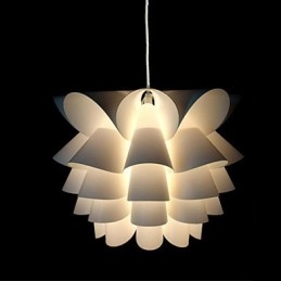 Hedendaags en gecontracteerd Het Noordse idee Witte Lotus Droplight Lamp
