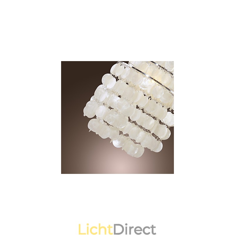 Moderne, eigentijdse mini-stijl chromen hanglamp