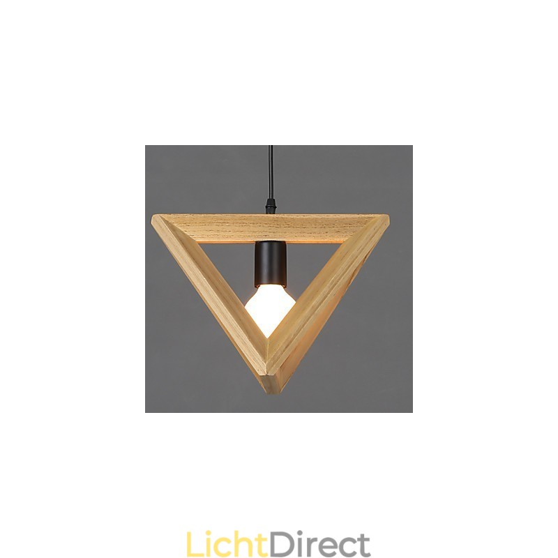 Moderne houten hanglamp Eenvoudige hanglampen Café hanglamp