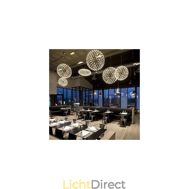 Hedendaagse kroonluchter creatieve ronde hanglamp lamp licht