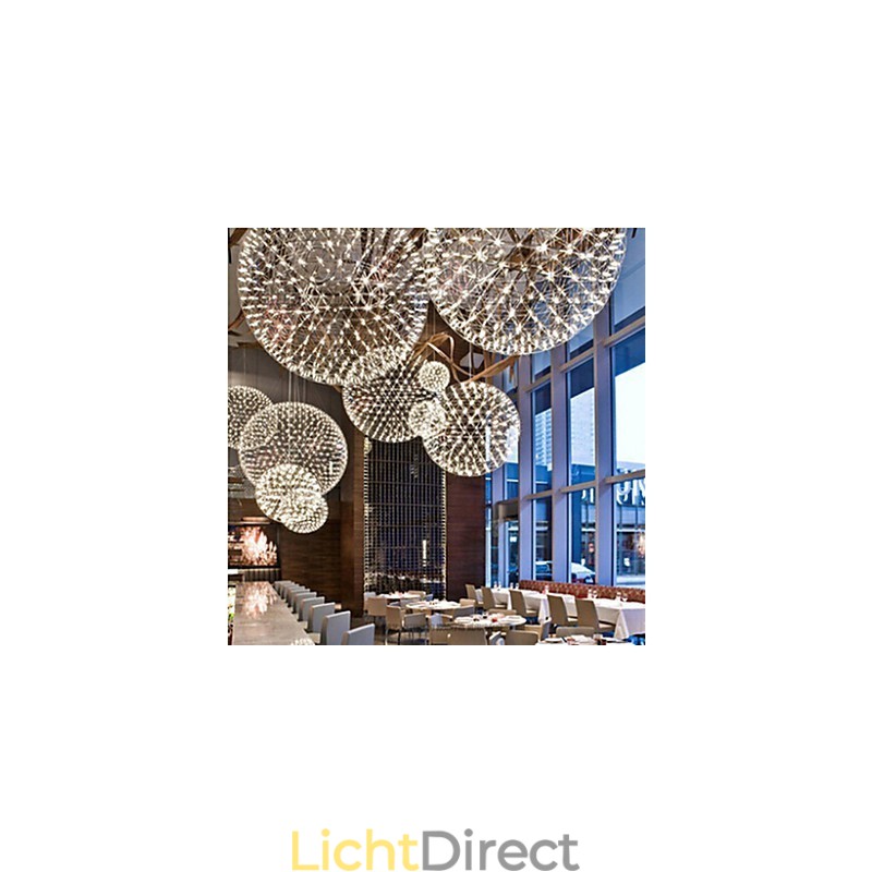 Hedendaagse kroonluchter creatieve ronde hanglamp lamp licht