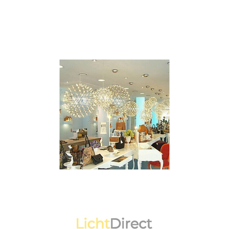 Hedendaagse kroonluchter creatieve ronde hanglamp lamp licht