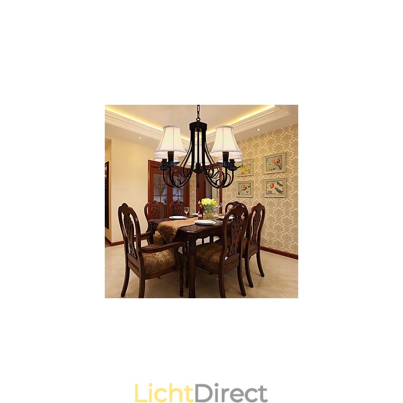 Traditionele klassieke antieke kroonluchter van messing