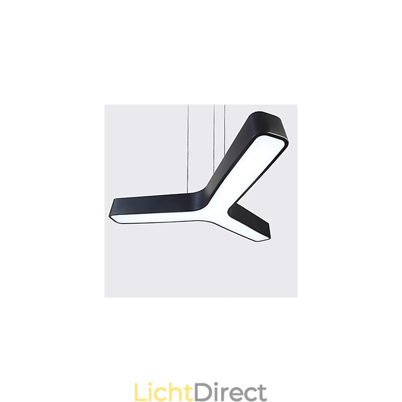 Moderne, eigentijdse metalen hanglamp