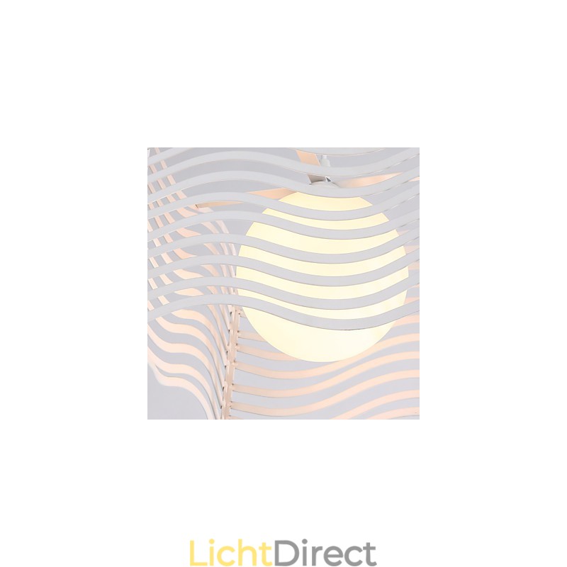 Moderne, eigentijdse metalen hanglamp