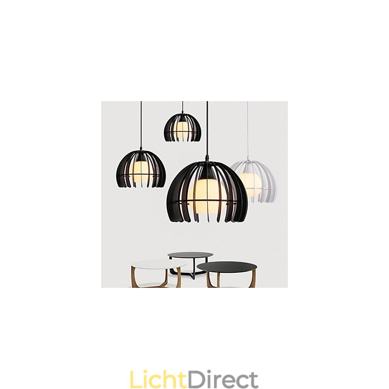 Moderne, eigentijdse metalen hanglamp