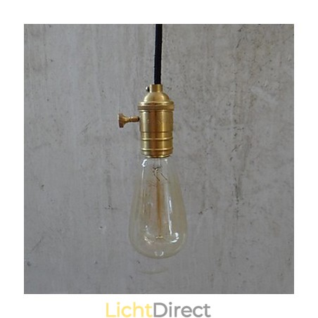 Traditionele klassieke vintage messing hanglamp Traditionele klassieke vintage messing hanglamp