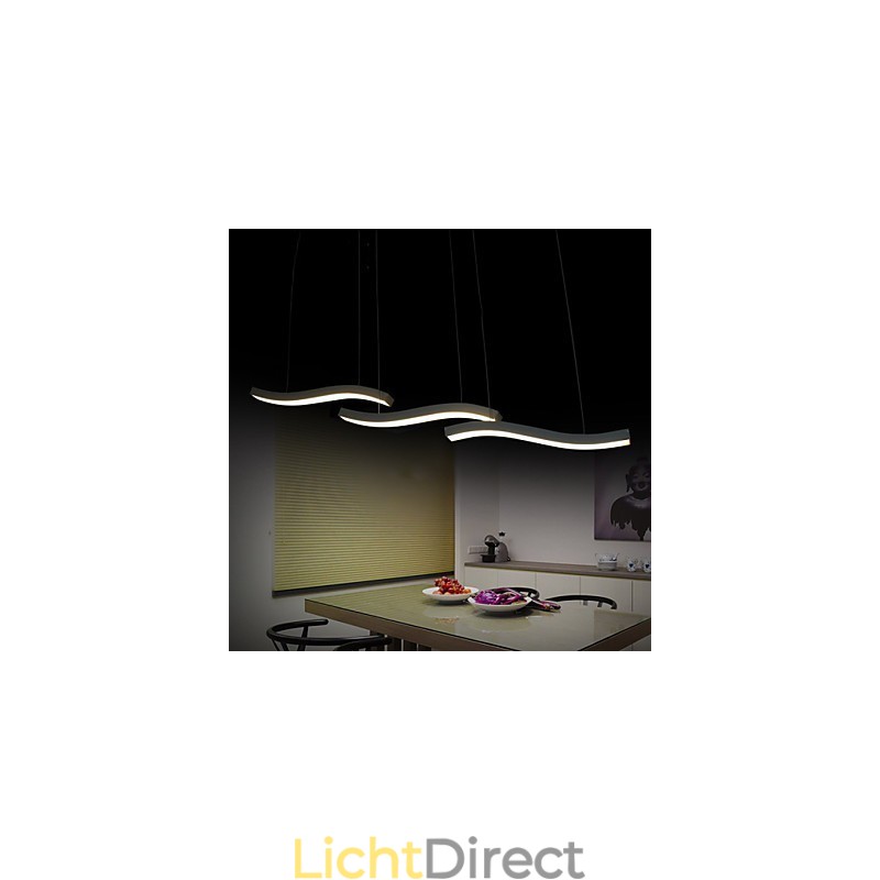 Golvend ontwerp, mode, eenvoudige acryl hanglamp