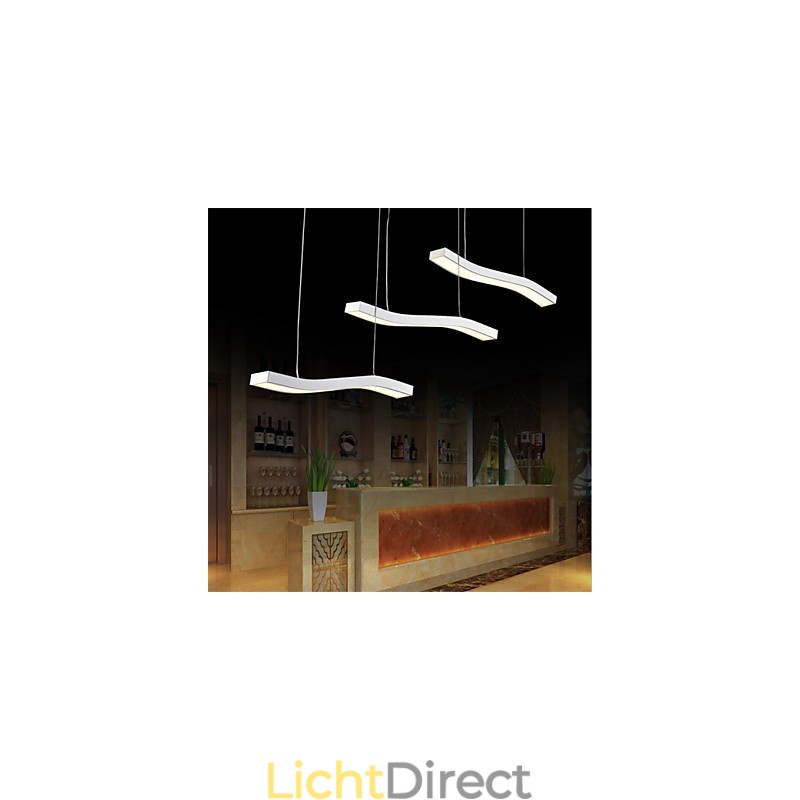 Golvend ontwerp, mode, eenvoudige acryl hanglamp