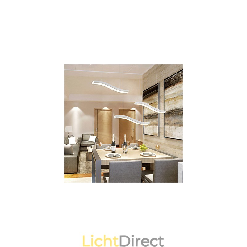 Golvend ontwerp, mode, eenvoudige acryl hanglamp