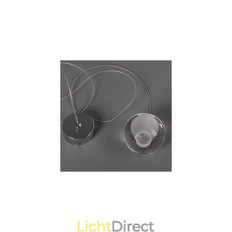 1 Licht Kristallen Glazen Stenen Hanglamp Café Hanglamp Decoratieve Hanglamp