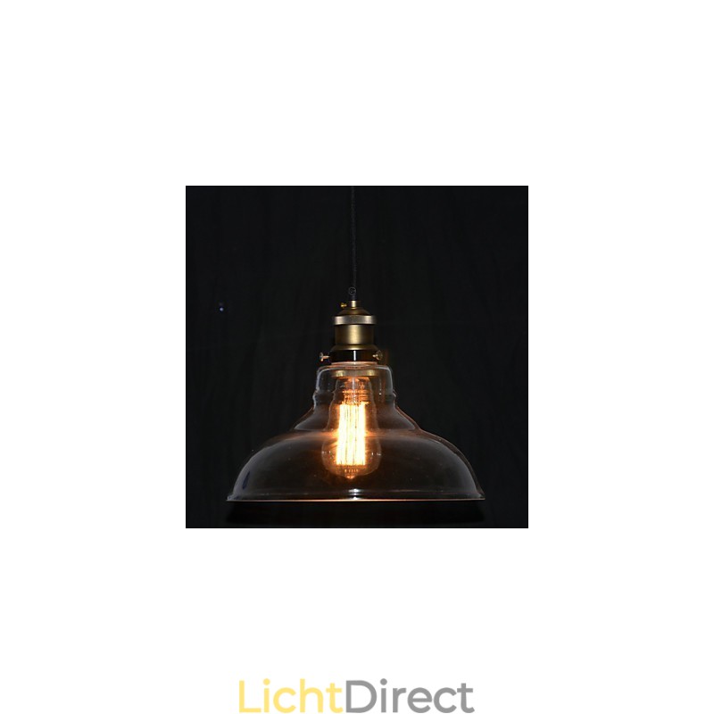 Traditionele klassieke vintage kom mini-stijl schilderij hanglamp