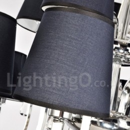 Moderne eigentijdse traditionele klassieke rustieke lodge vintage land eiland chromen metalen kroonluchter