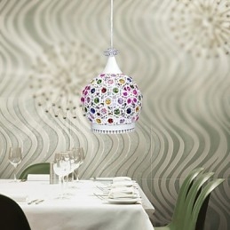 Stijl Hanglamp Kristal Gecontracteerde Moderne Lampen
