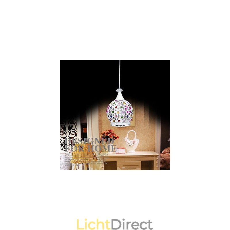 Stijl Hanglamp Kristal Gecontracteerde Moderne Lampen